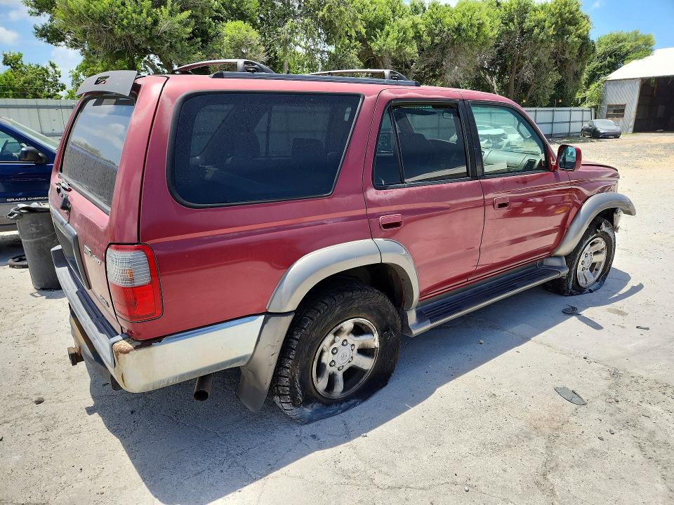 2000 Toyota 4runner VIN JT3HN86R7Y0303379 COPART salvage auction — FRONT END, Tx - Certificate Of Title, sold $1,857 on 2026-07-07 (photo 3)