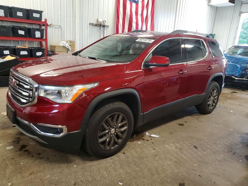 2017 Gmc Acadia VIN 1GKKNULS1HZ138396 COPART salvage auction — FRONT END, Mn - Cert Of Title-Salvage, sold $3,050 on 2026-07-09 (photo 1)