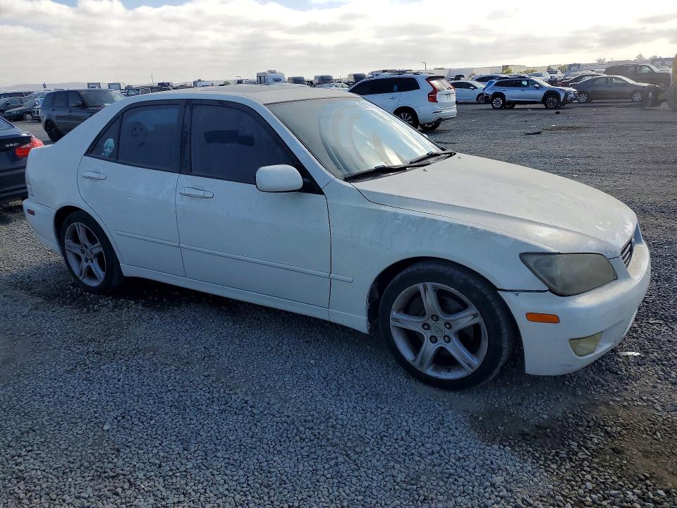 2001 Lexus Is 300 VIN JTHBD182710028659 COPART salvage auction — SIDE, CA - SALVAGE CERTIFICATE, sold $1,400 on 2026-07-21 (photo 4)