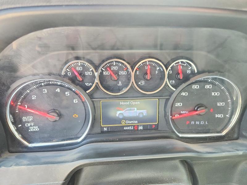 2021 Chevrolet Silverado 1500 VIN 3GCUYDET7MG132498 COPART salvage auction — FRONT END, NM - CERTIFICATE OF TITLE (P), sold $20,900 on 2026-07-27 (photo 9)