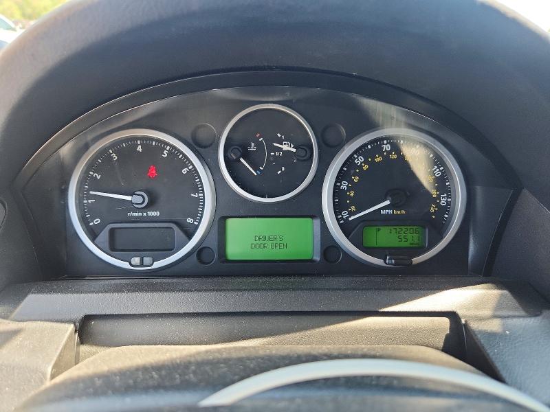 2007 Land rover Range rover sport VIN SALSK25447A118575 COPART salvage auction — MINOR DENT/SCRATCHES, OR - CERT OF TITLE-RECONSTRUCTED, sold $1,100 on 2026-07-20 (photo 9)