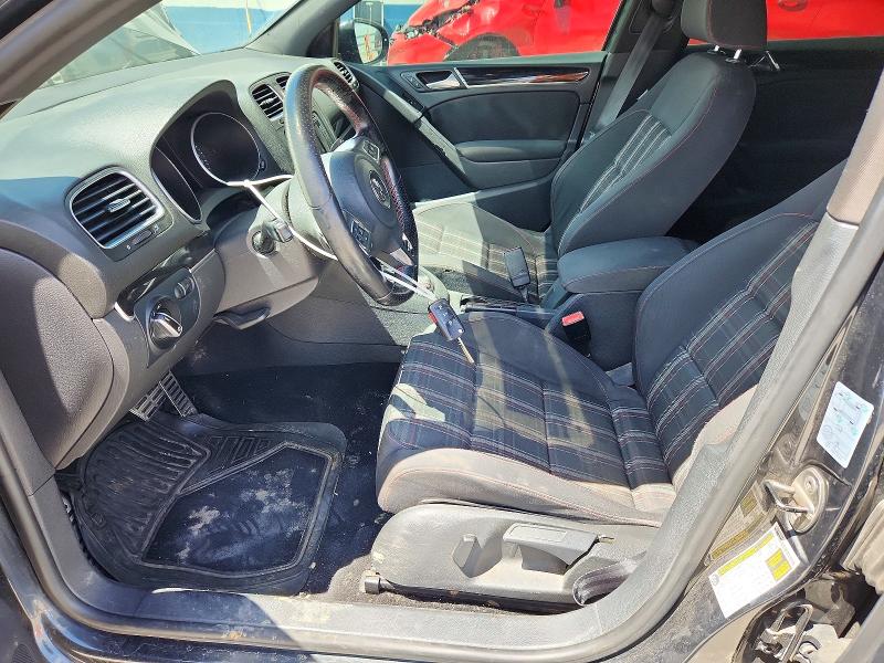 2012 Volkswagen Gti VIN WVWHD7AJ6CW145665 COPART salvage auction — MECHANICAL, Oh - Certificate Of Title, sold $975 on 2026-07-13 (photo 7)
