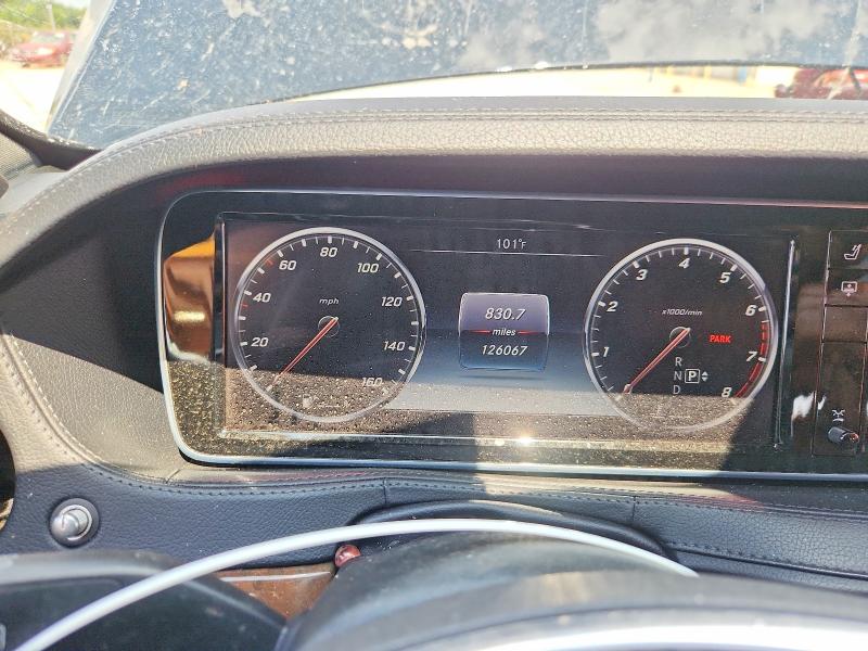 2015 Mercedes-benz S class VIN WDDUG8FB0FA187916 COPART salvage auction — ALL OVER, AL - CERT OF TITLE-SALVAGE TITLE (P), sold $3,650 on 2026-07-15 (photo 9)
