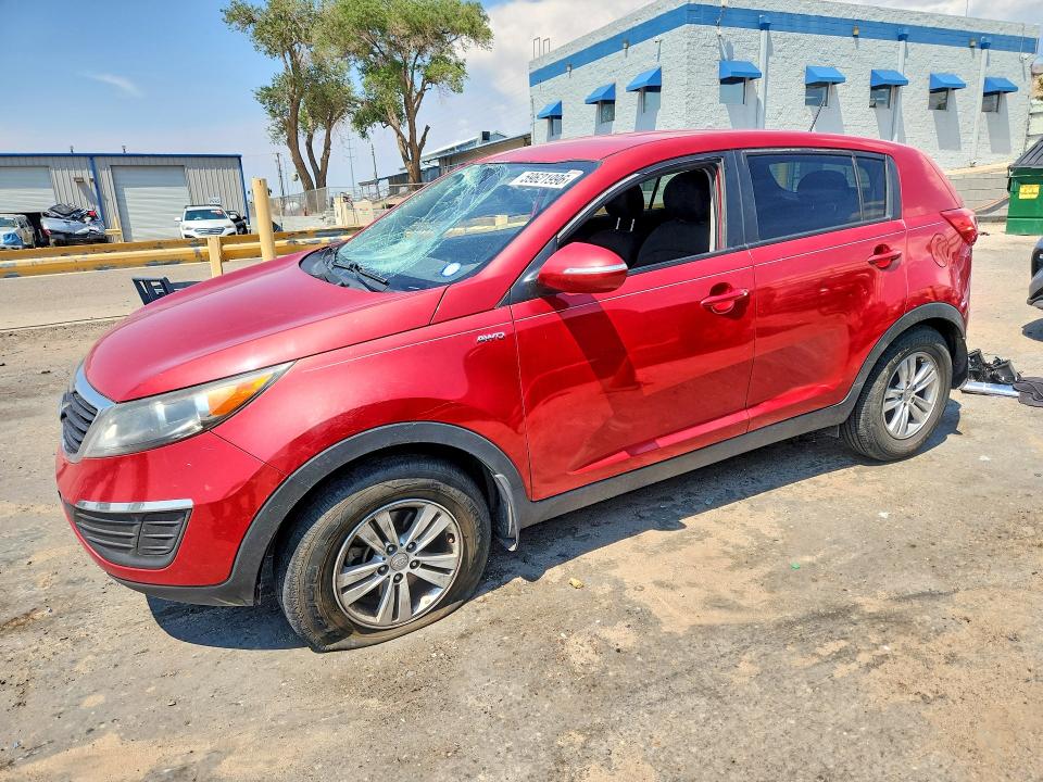 2011 Kia Sportage VIN KNDPBCA23B7090409 COPART salvage auction — FRONT END, NM - CERT OF TITLE-SALVAGE (P), sold $850 on 2026-07-27 (photo 1)