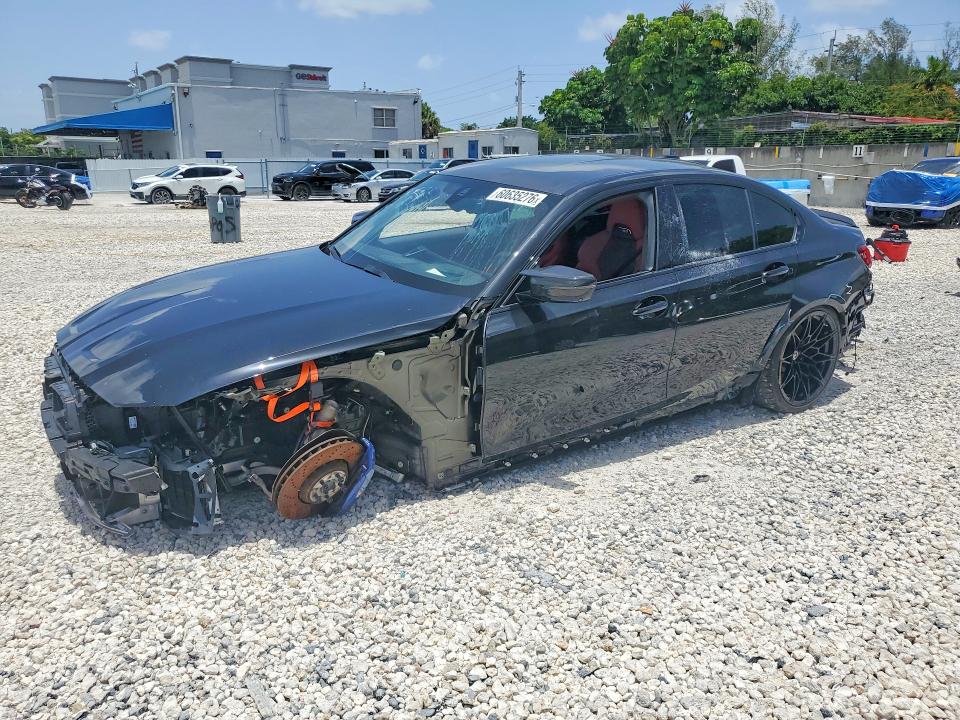 2023 BMW M3 VIN WBS33AY07PFN66753 — COPART salvage auction photo