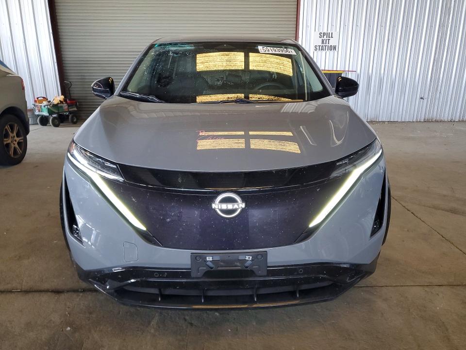 2025 Nissan Ariya VIN JN8CF0BF0SM768865 COPART salvage auction — REAR END, Ca - Salvage Certificate, sold $8,600 on 2026-08-24 (photo 5)