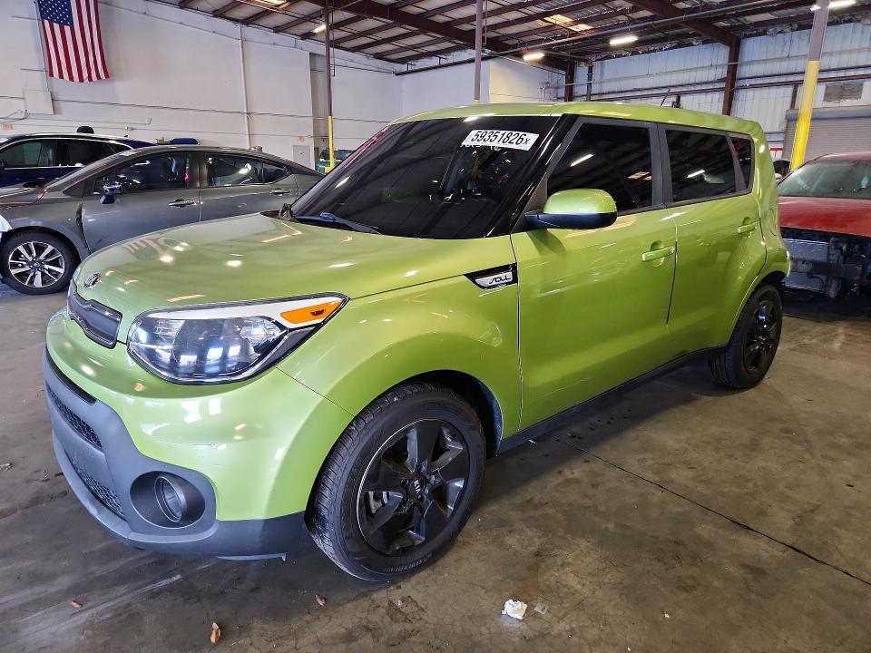 2017 Kia Soul VIN KNDJN2A2XH7884288 COPART salvage auction — REAR END, FL - CERT OF TITLE SLVG REBUILDABLE, sold $1,750 on 2026-07-13 (photo 1)
