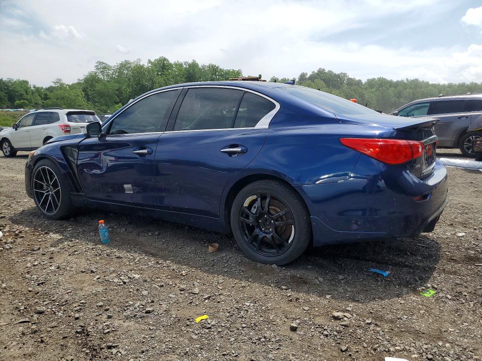2016 Infiniti Q50 VIN JN1FV7AR2GM450403 COPART salvage auction — FRONT END, Wv - Certificate Of Title (P), sold $1,050 on 2026-07-28 (photo 2)