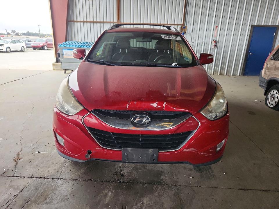 2011 Hyundai Tucson VIN KM8JU3AC9BU203916 COPART salvage auction — FRONT END, Ca - Salvage Certificate, sold $1,650 on 2026-07-30 (photo 5)