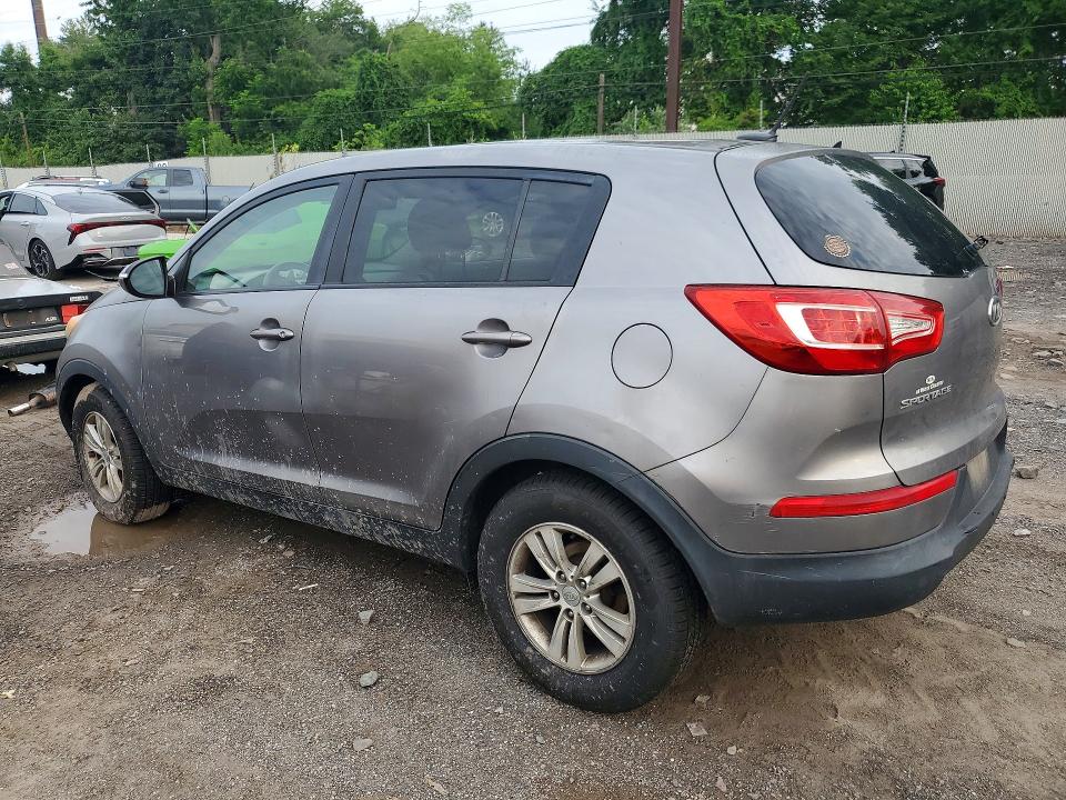2011 Kia Sportage VIN KNDPB3A28B7012949 COPART salvage auction — NORMAL WEAR, Pa - Cert Of Title, sold $1,450 on 2026-07-28 (photo 2)