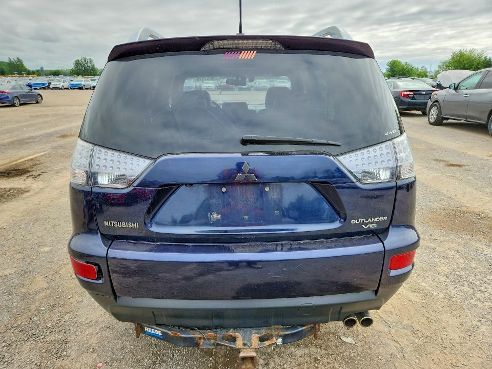 2010 Mitsubishi Outlander VIN JA4JT5AXXAZ606790 COPART salvage auction — FRONT END, ON - PERMIT NO BRAND - UNFIT, sold $375 on 2026-07-21 (photo 6)