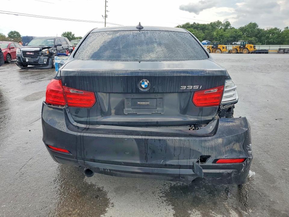2012 BMW 3er VIN WBA3A9G51CNN67886 COPART salvage auction — FRONT END, Tn - Salvage Certificate, sold $650 on 2026-07-15 (photo 6)
