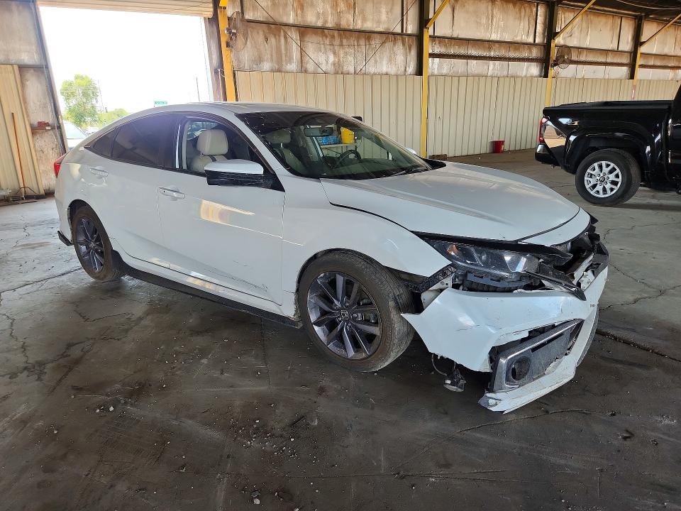 2020 Honda Civic VIN 19XFC1F70LE018120 COPART salvage auction — FRONT END, Az - Cert Of Title - Salvage, sold $5,400 on 2026-09-05 (photo 4)