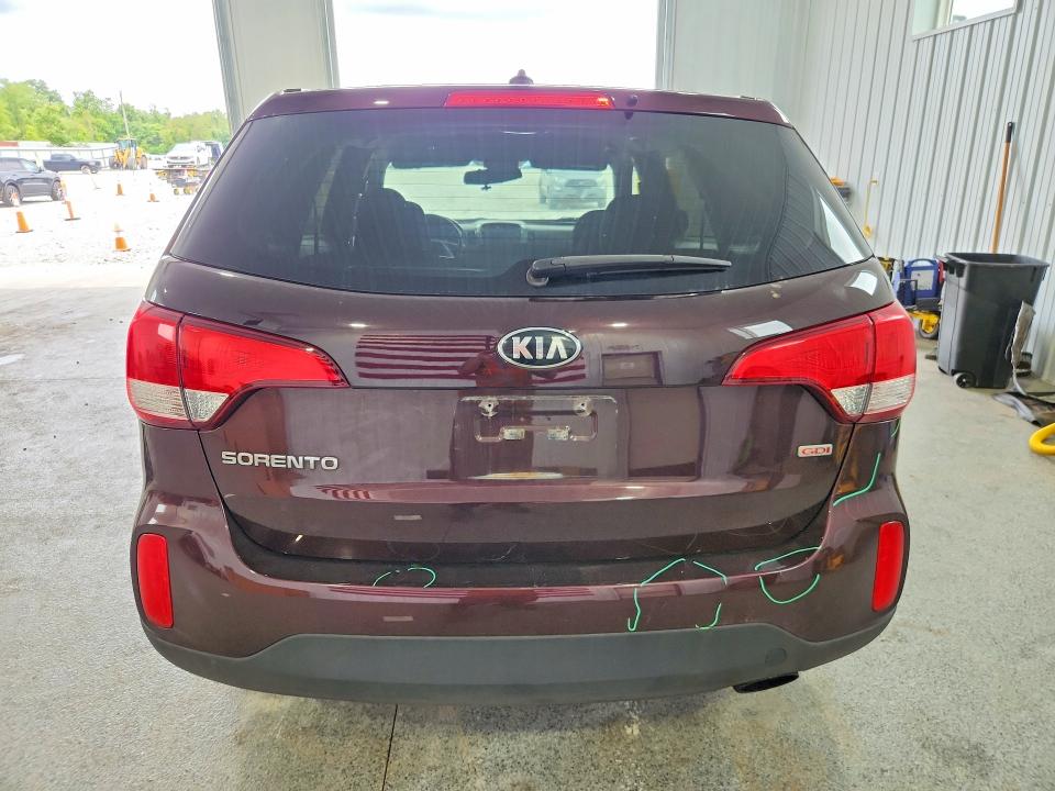 2014 Kia Sorento VIN 5XYKT3A62EG527592 COPART salvage auction — FRONT END, OH - CERT OF TITLE-SALVAGE, sold $1,500 on 2026-07-31 (photo 6)