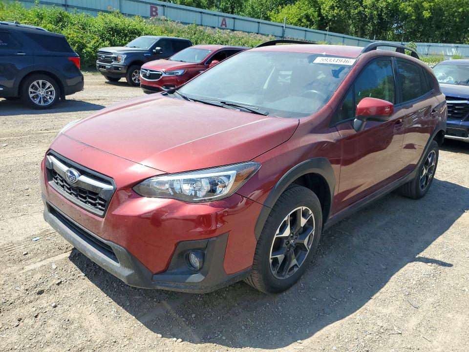 2019 Subaru Xv VIN JF2GTAEC2KH393942 COPART salvage auction — REAR END, Mi - Certificate Of Title, sold $3,350 on 2026-07-29 (photo 1)