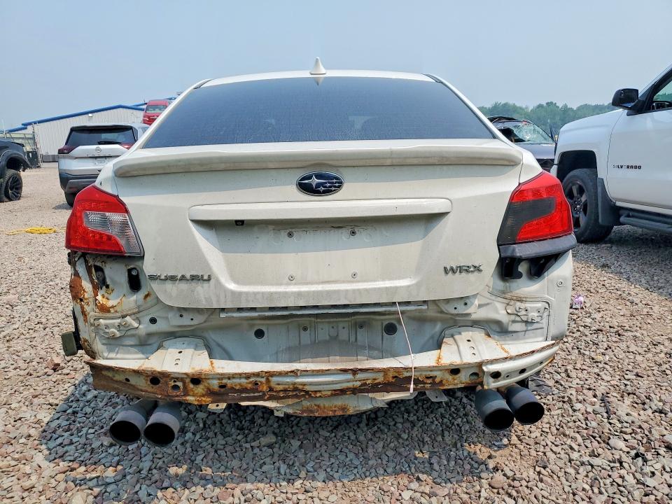 2017 Subaru Wrx VIN JF1VA1B61H9816075 COPART salvage auction — REAR END, Ny - Mv-907A Salvage Certificate, sold $225 on 2026-07-20 (photo 6)