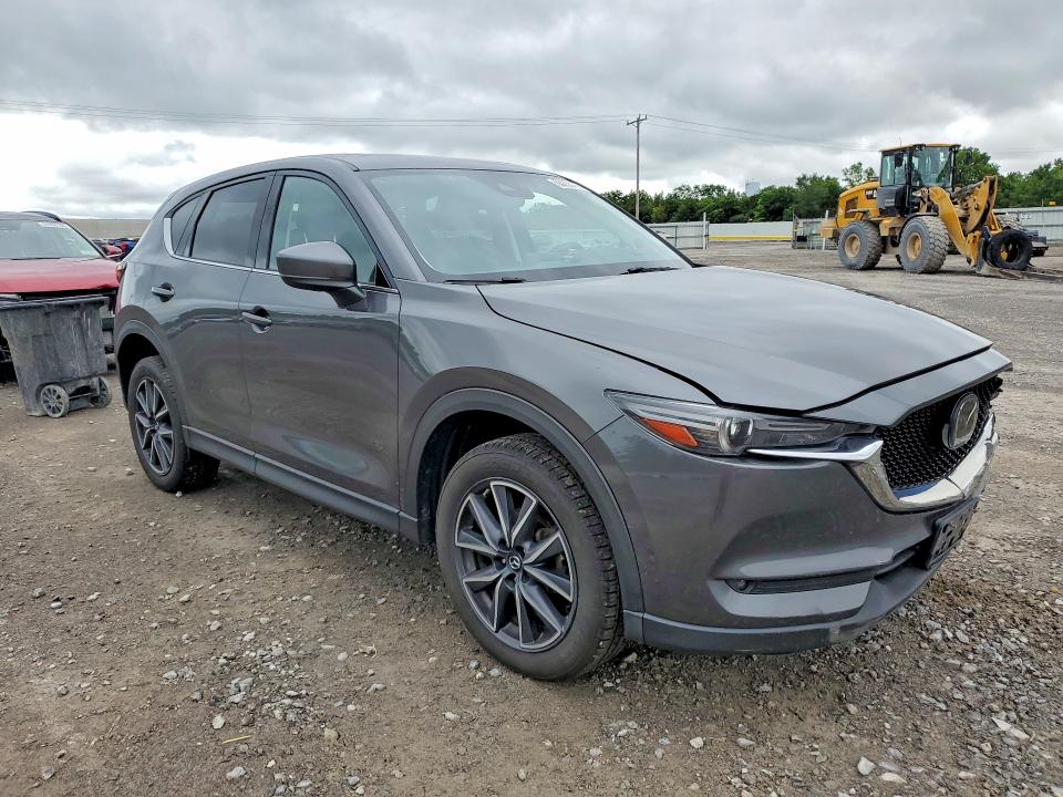2017 Mazda Cx-5 VIN JM3KFBDL6H0118516 COPART salvage auction — FRONT END, NY - MV-907A SALVAGE CERTIFICATE, sold $1,450 on 2026-07-27 (photo 4)