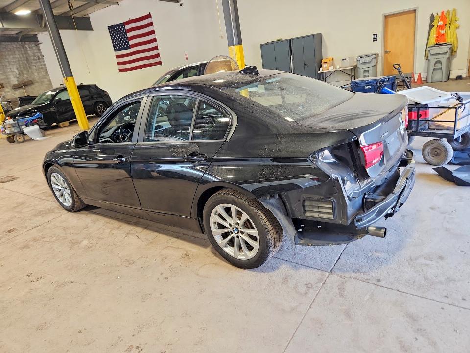 2017 BMW 3er VIN WBA8E5G36HNU45257 COPART salvage auction — REAR END, Pa - Certificate Of Salvage, sold $2,800 on 2026-07-13 (photo 2)