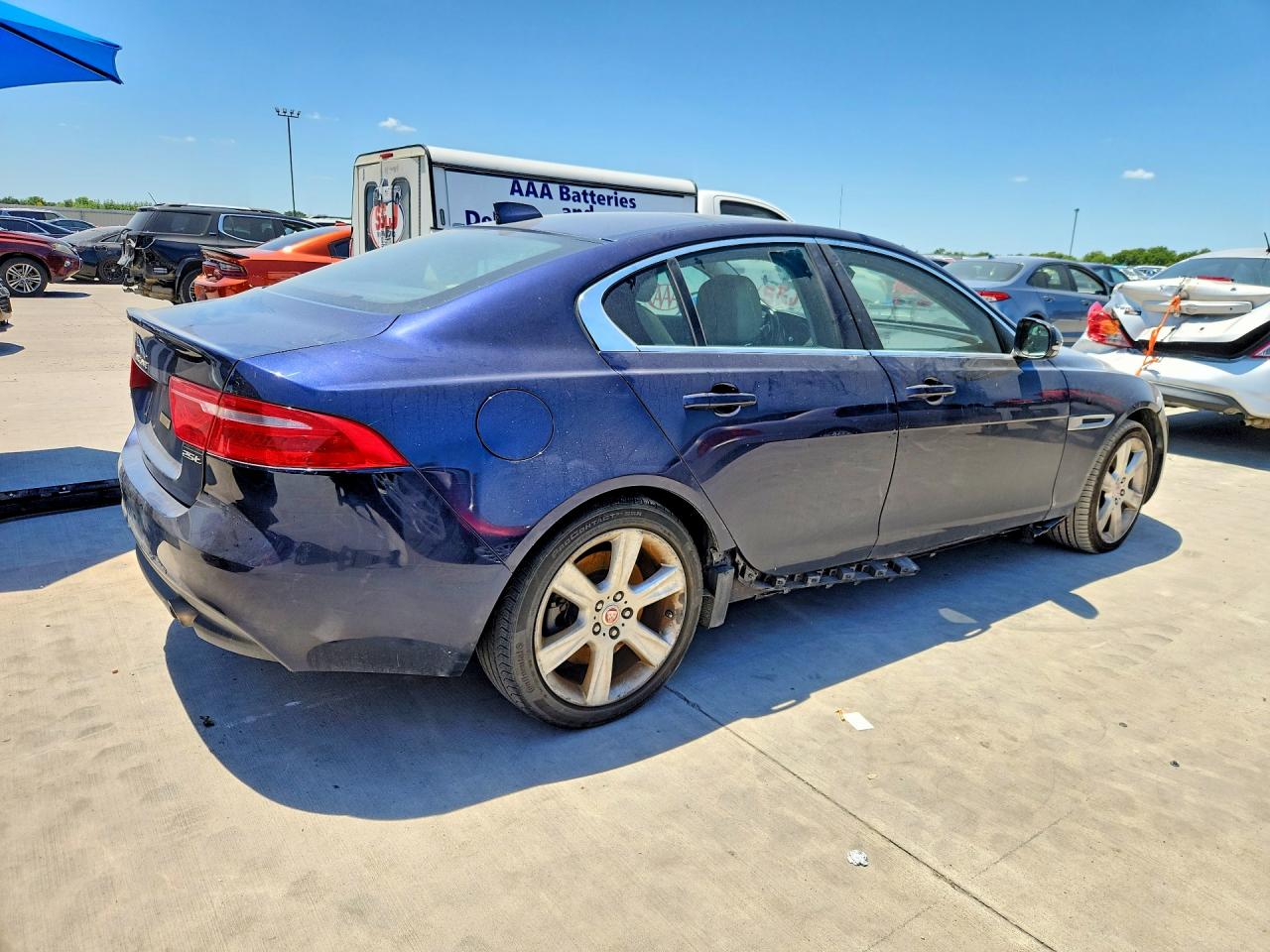 2017 Jaguar Xe VIN SAJAE4BG7HA968787 COPART salvage auction — Side, TX - CERTIFICATE OF TITLE, sold $1,600 on 2026-08-27 (photo 3)
