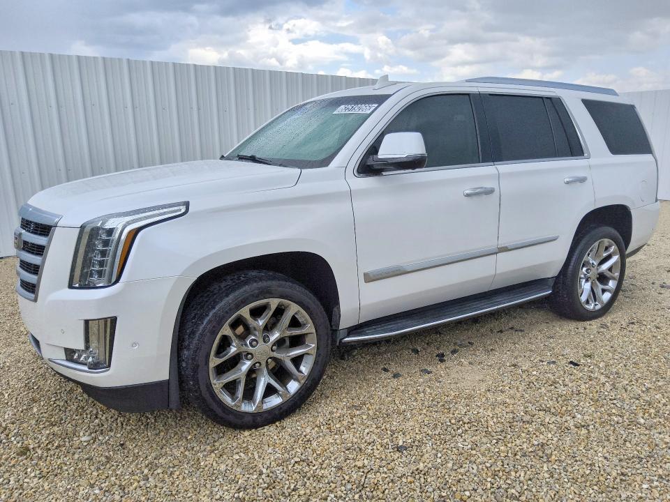 2017 Cadillac Escalade VIN 1GYS4BKJ3HR203822 COPART salvage auction — MECHANICAL, FL - CERTIFICATE OF TITLE, sold $10,100 on 2026-08-27 (photo 1)