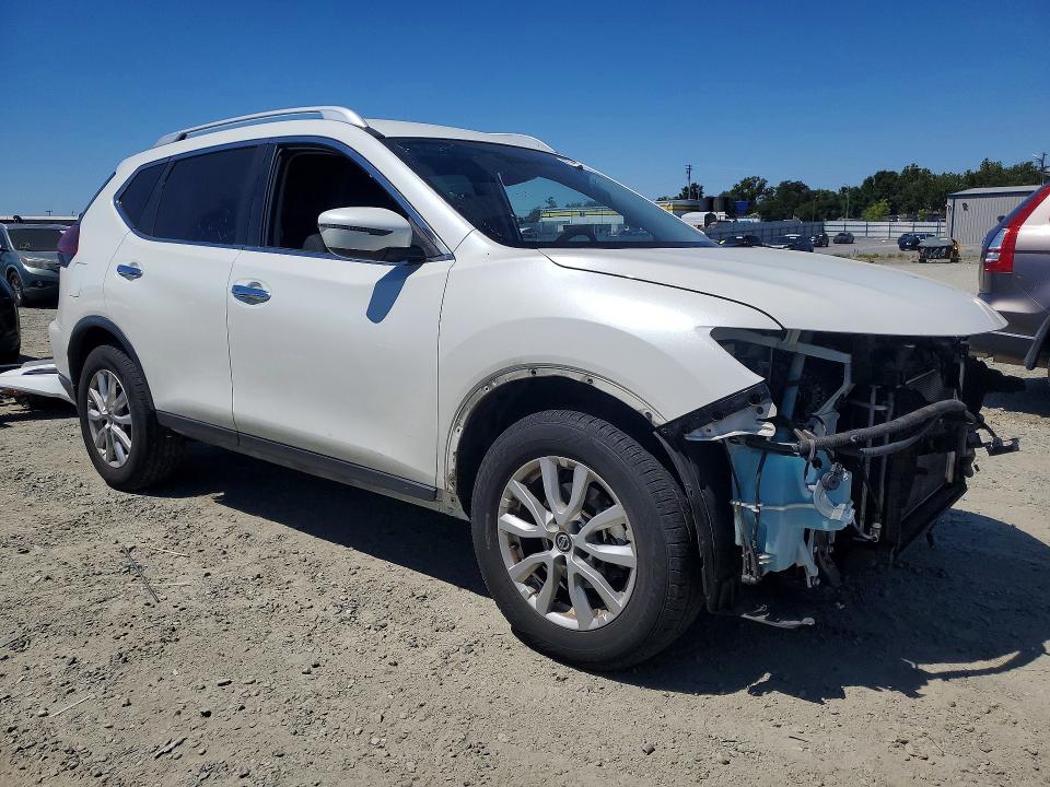 2018 Nissan Rogue VIN KNMAT2MTXJP600142 COPART salvage auction — FRONT END, Ca - Salvage Certificate, sold $3,050 on 2026-07-14 (photo 4)