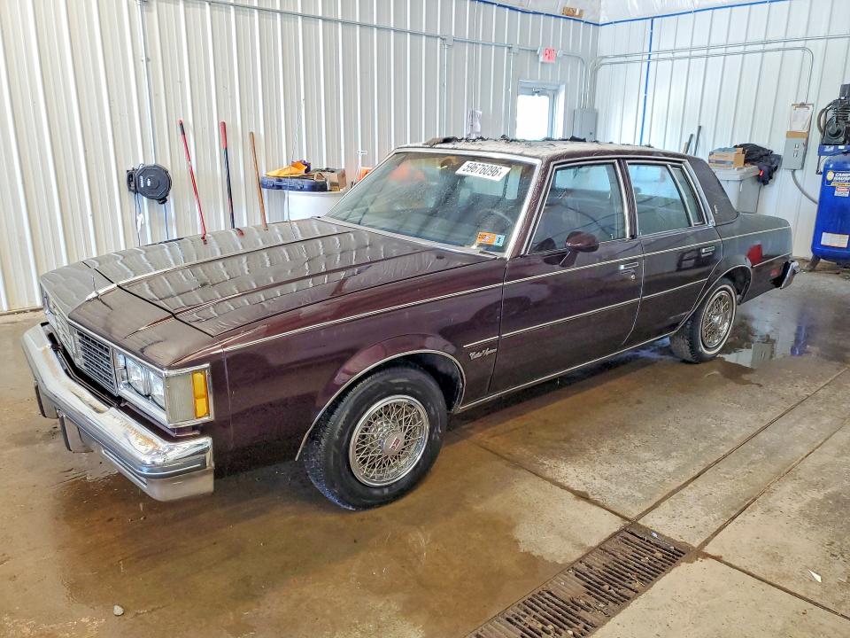 1987 Oldsmobile Cutlass supreme VIN 1G3GR51A4HR315786 — COPART salvage auction photo