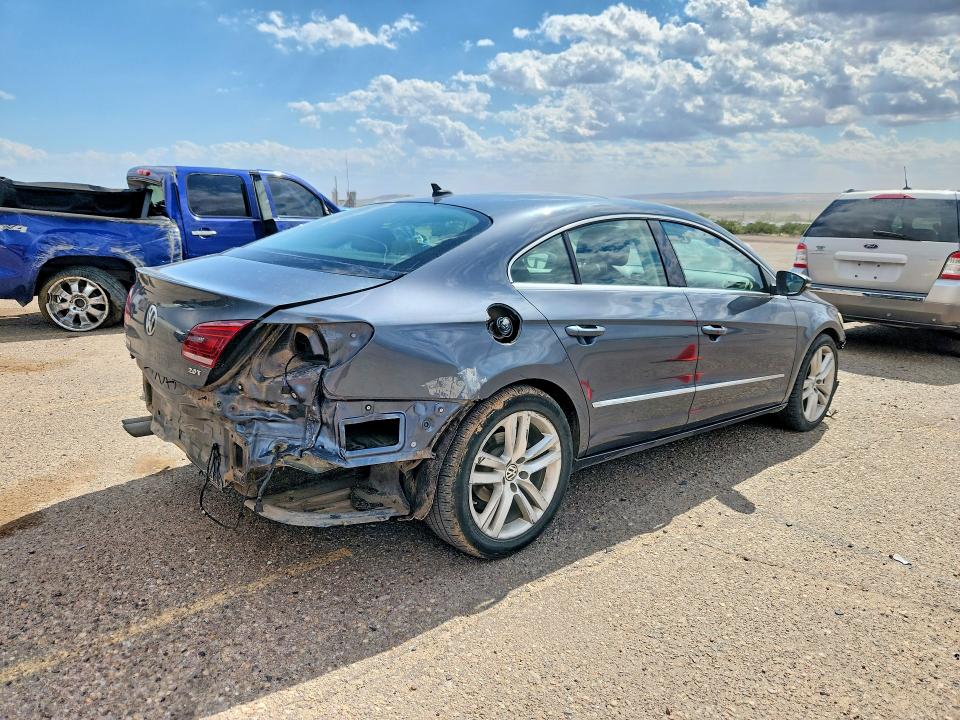 2013 Volkswagen Cc VIN WVWRP7AN4DE514884 COPART salvage auction — FRONT END, NM - CERT OF TITLE-SALVAGE (P), sold $900 on 2026-07-23 (photo 3)