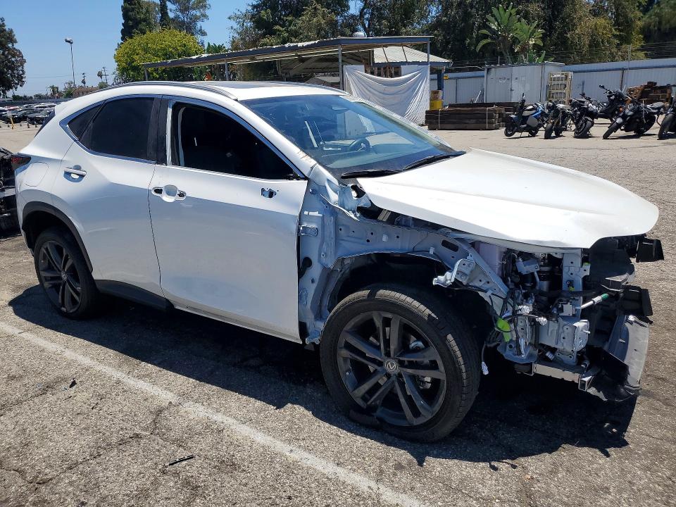2022 Lexus Nx VIN JTJHKCFZ0N2008273 COPART salvage auction — FRONT END, Ca - Salvage Certificate, sold $20,500 on 2026-07-14 (photo 4)