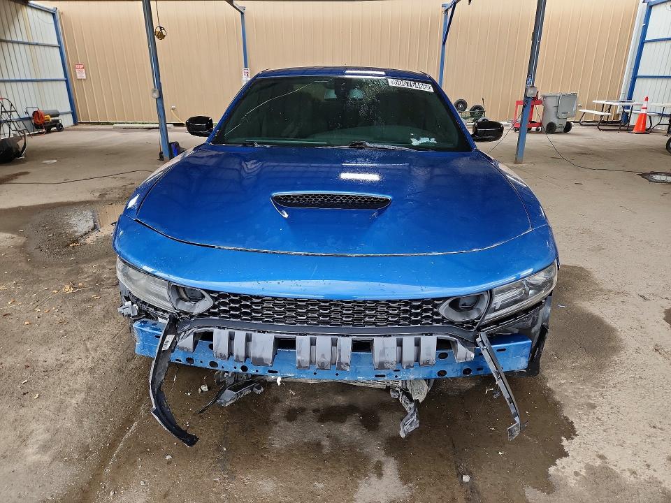 2021 Dodge Charger VIN 2C3CDXCT7MH556974 COPART salvage auction — FRONT END, TX - CERT OF TITLE-REBUILT SALVAGE, sold $5,700 on 2026-07-28 (photo 5)