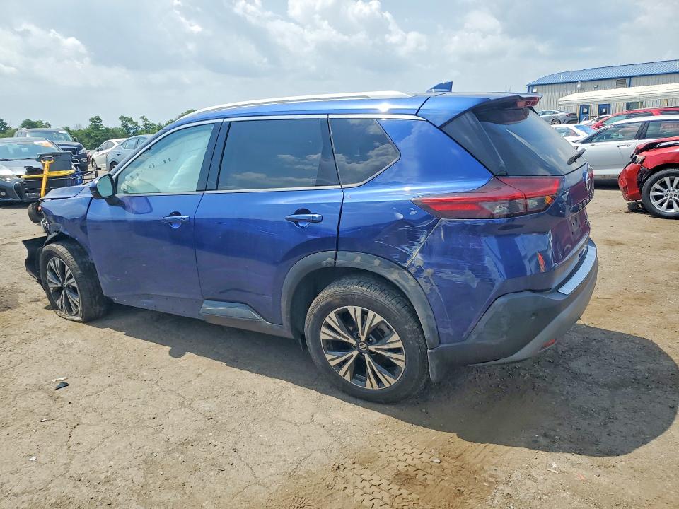 2021 Nissan Rogue VIN JN8AT3BB6MW206524 COPART salvage auction — FRONT END, Pa - Cert Of Title, sold $2,950 on 2026-07-10 (photo 2)