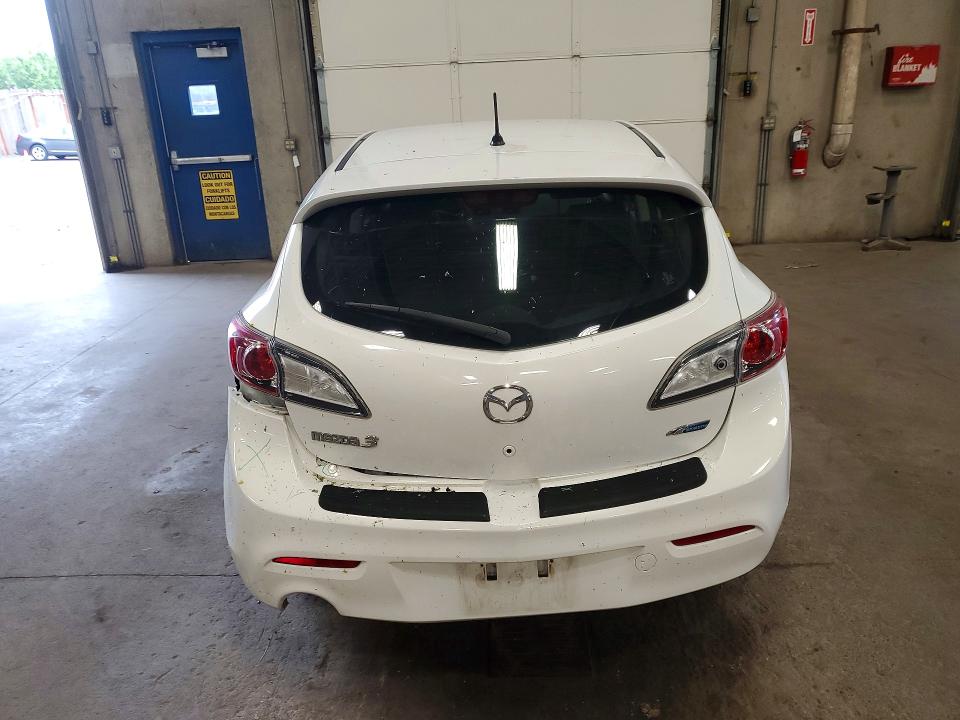 2013 Mazda 3 VIN JM1BL1L74D1792930 COPART salvage auction — REAR END, MN - CERT OF TITLE-PRIOR SALVAGE, sold $250 on 2026-07-21 (photo 6)