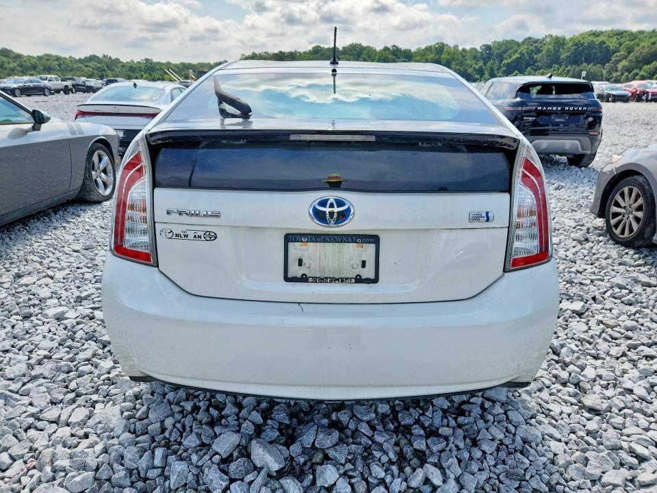 2012 Toyota Prius VIN JTDKN3DU1C5512849 COPART salvage auction — FRONT END, Ga - Cert Of Title-Salvage, sold $1,700 on 2026-07-30 (photo 6)