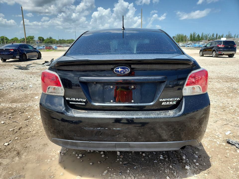 2016 Subaru Impreza VIN JF1GJAA60GH023199 COPART salvage auction — FRONT END, Fl - Cert Of Title Slvg Rebuildable, sold $15 on 2026-07-30 (photo 6)