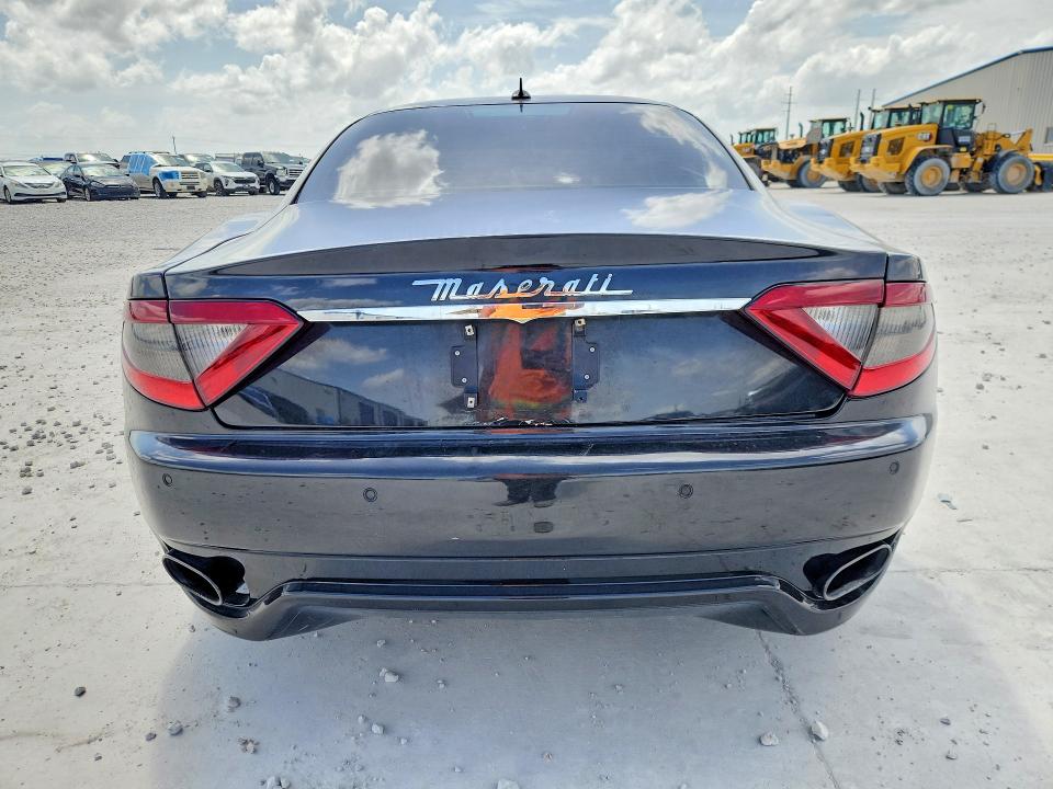 2014 Maserati Granturismo VIN ZAM45VLA1E0079444 COPART salvage auction — NORMAL WEAR, TX - CERT OF TITLE-REBUILT SALVAGE, sold $14,000 on 2026-07-31 (photo 6)