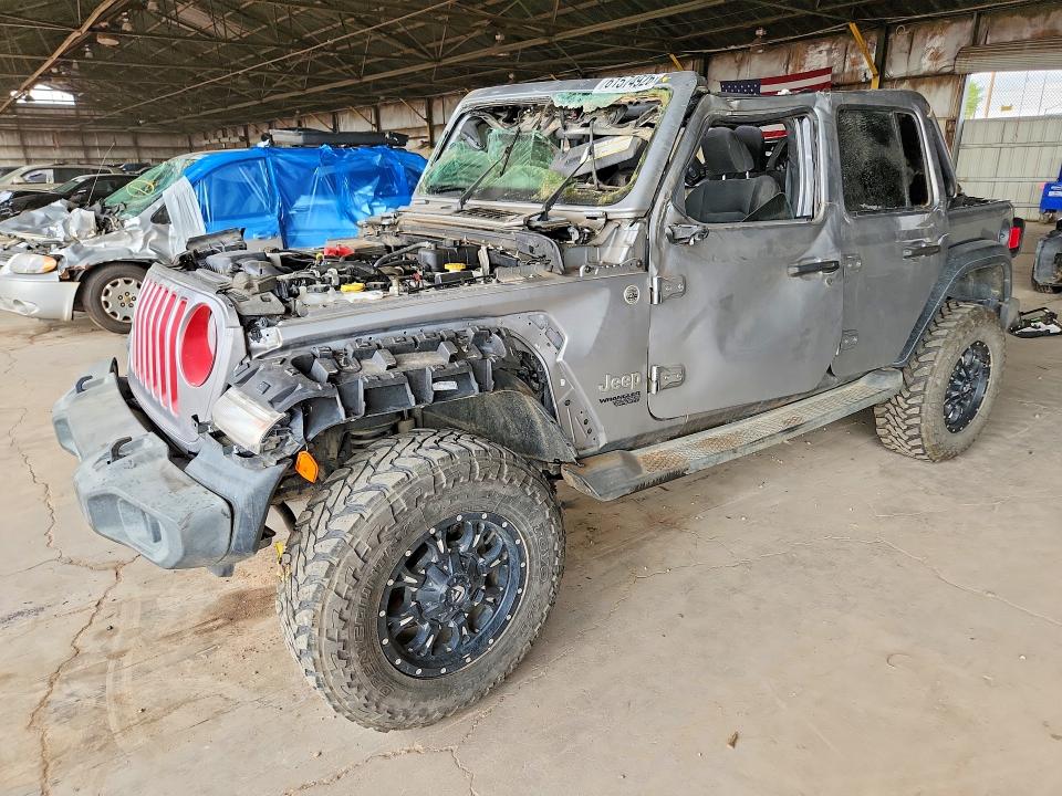 2018 Jeep Wrangler / VIN 1C4HJXDN6JW142415 COPART salvage auction — FRONT END, AZ - CERTIFICATE OF TITLE, sold $7,400 on 2026-07-29 (photo 1)