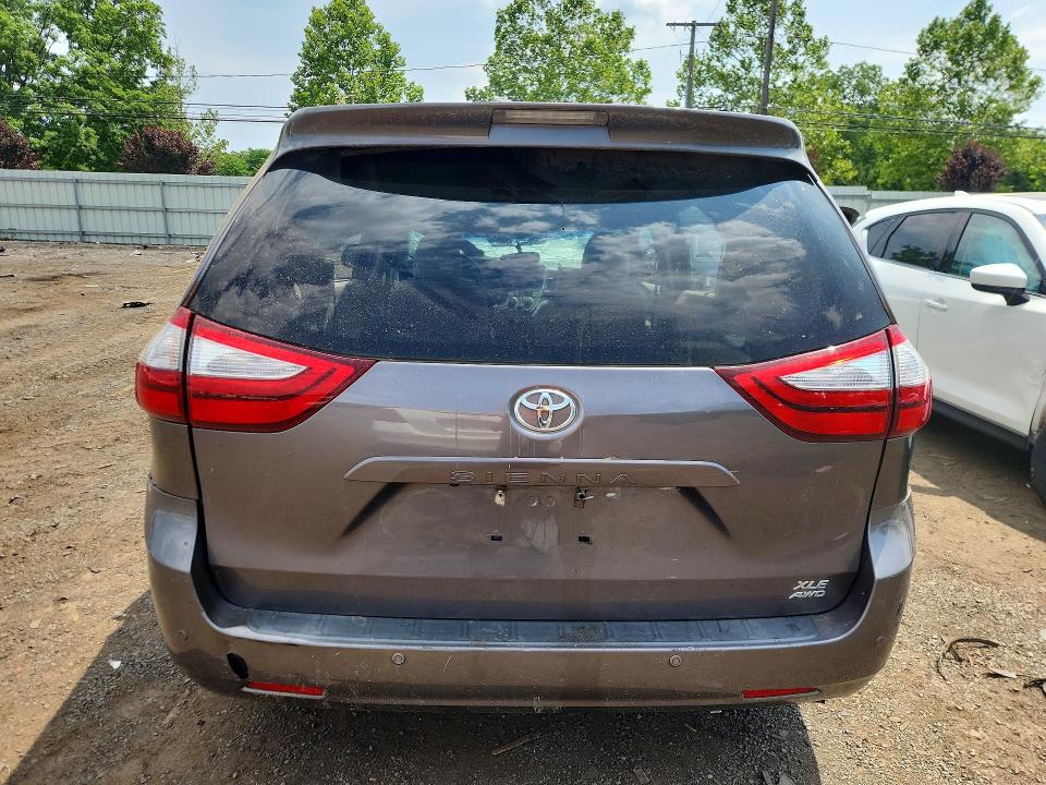 2016 Toyota Sienna VIN 5TDDK3DC4GS143915 COPART salvage auction — ALL OVER, Ct - Cert Of Title-Salvage, sold $975 on 2026-07-28 (photo 6)