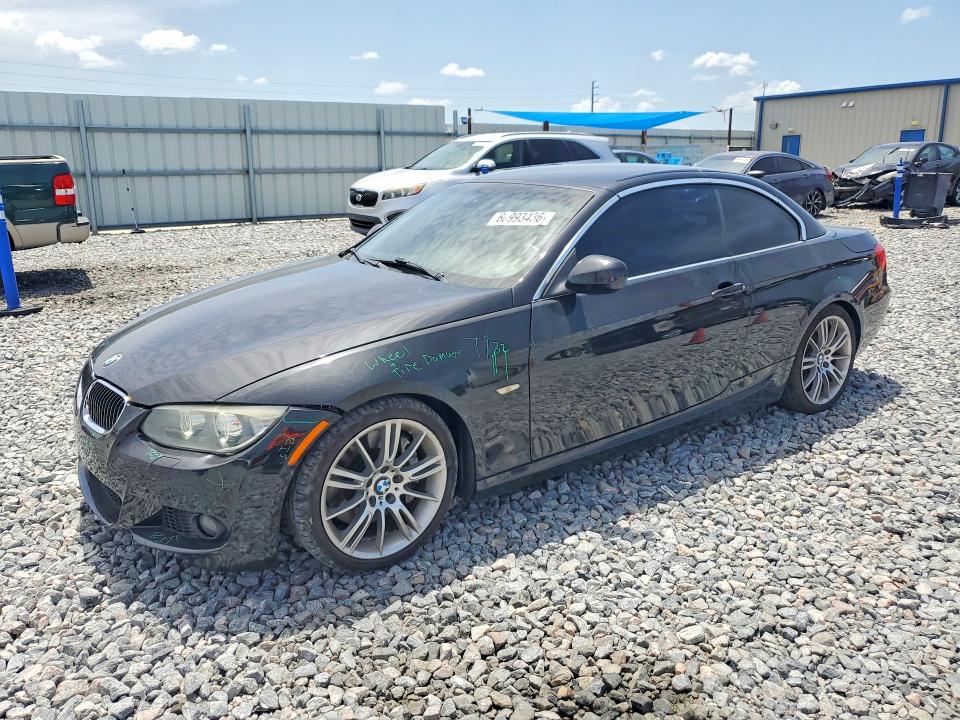 2013 BMW 3er VIN WBADX7C59DE746224 COPART salvage auction — FRONT END, Fl - Cert Of Title Slvg Rebuildable, sold $3,050 on 2026-07-31 (photo 1)