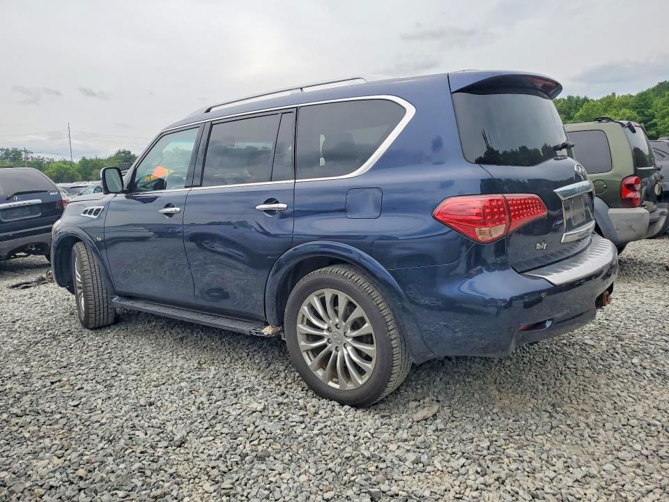 2016 Infiniti Qx80 VIN JN8AZ2NE5G9125595 COPART salvage auction — FRONT END, MA - CERT OF TITLE-RECONSTRCTD COLL, sold $1,650 on 2026-07-23 (photo 2)