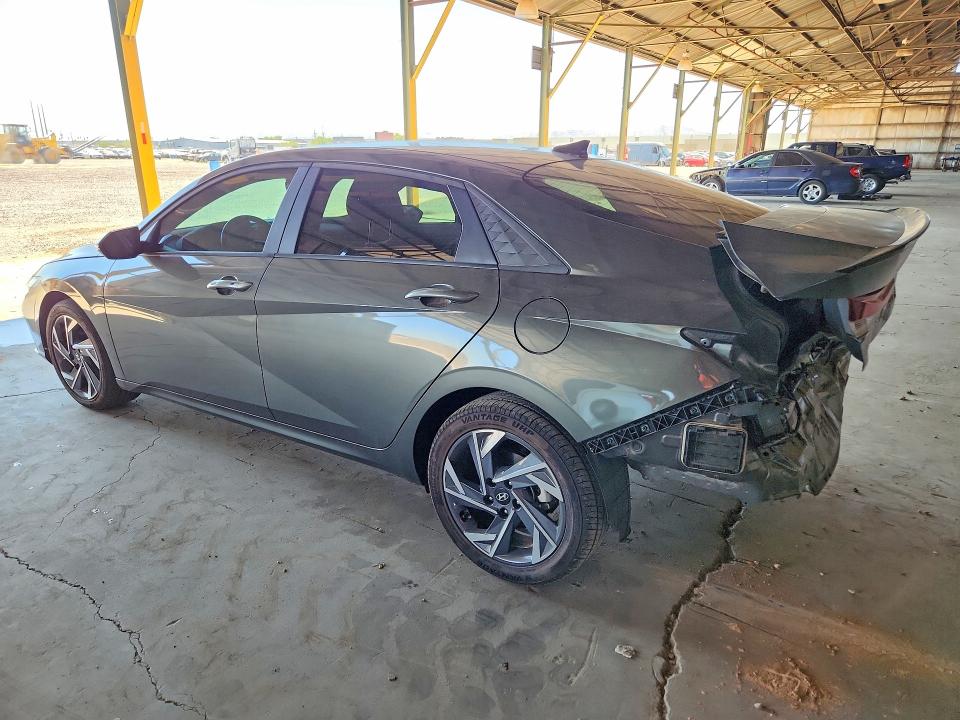 2025 Hyundai Elantra VIN KMHLM4DG0SU907869 COPART salvage auction — REAR END, AZ - CERT OF TITLE - SALVAGE, sold $6,100 on 2026-07-27 (photo 2)