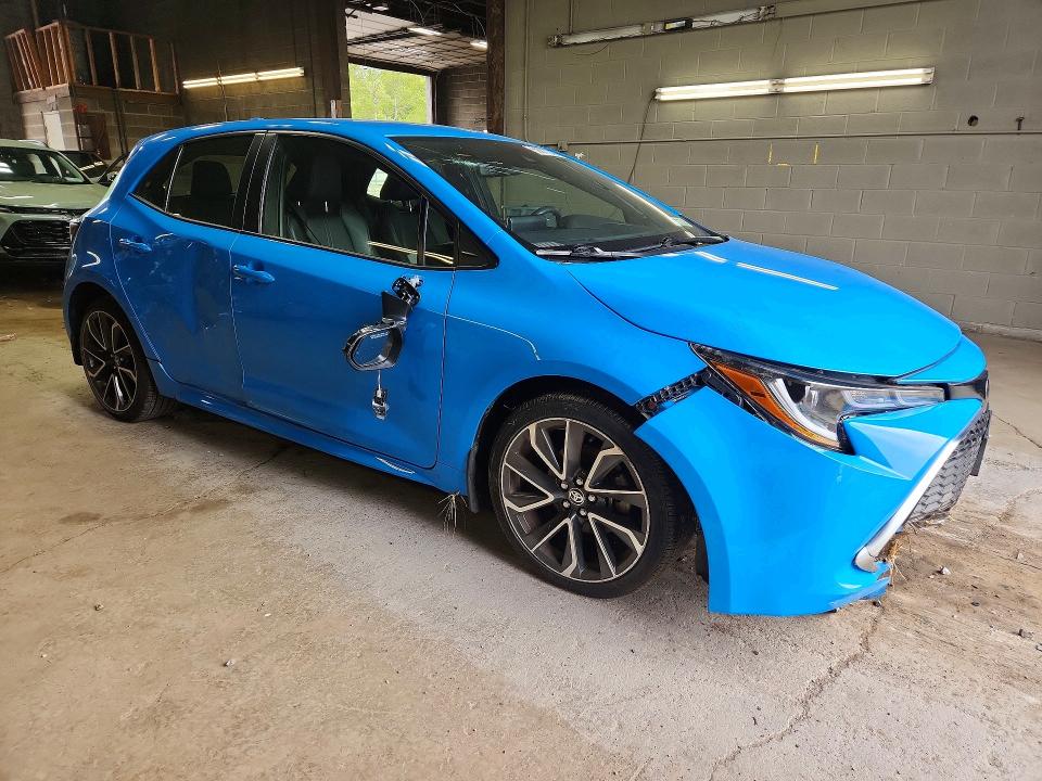 2019 Toyota Corolla VIN JTNK4RBE3K3070177 COPART salvage auction — FRONT END, Ny - Mv-907A Salvage Certificate, sold $4,900 on 2026-07-20 (photo 4)