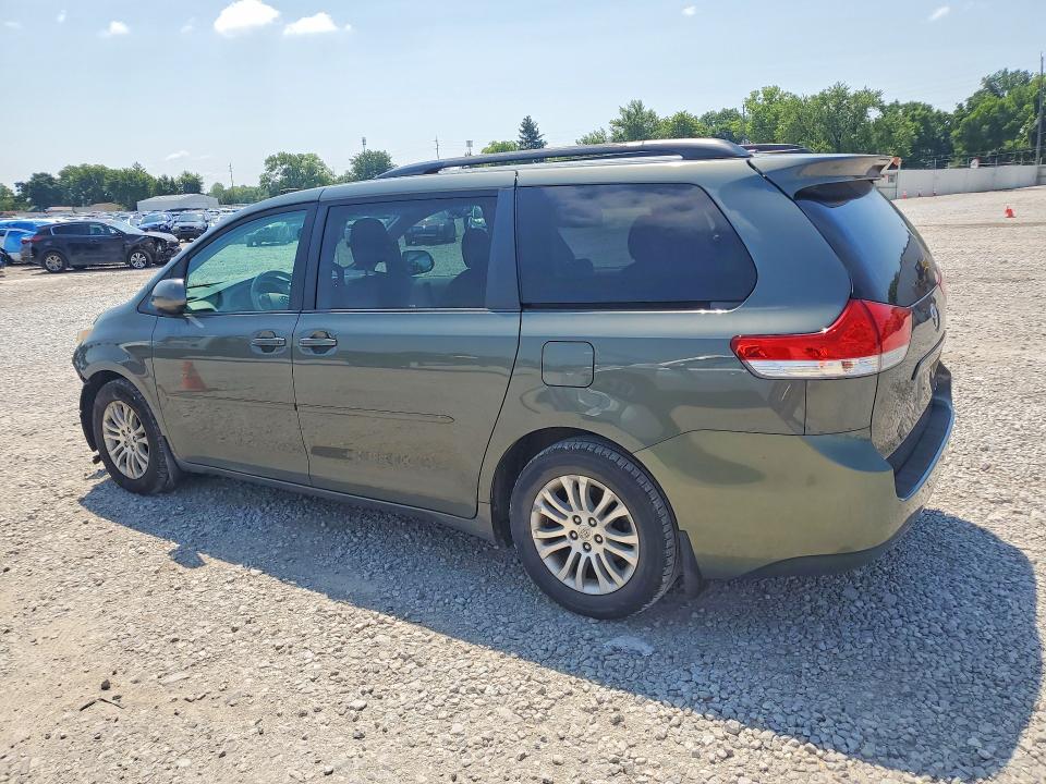 2013 Toyota Sienna VIN 5TDYK3DC2DS377998 COPART salvage auction — FRONT END, Oh - Cert Of Title-Salvage, sold $1,350 on 2026-07-24 (photo 2)