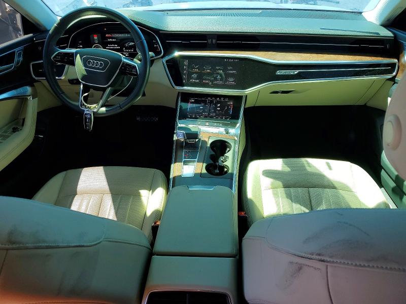 2021 Audi A7 VIN WAUVPBF24MN030954 COPART salvage auction — REAR END, CA - SALVAGE CERTIFICATE, sold $5,400 on 2026-07-29 (photo 8)