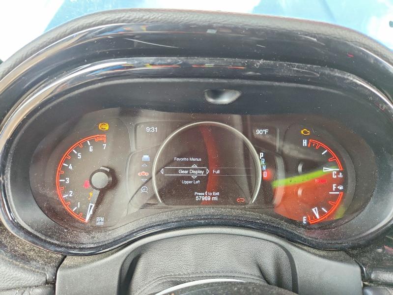 2024 Dodge Durango VIN 1C4RDJAG6RC115033 COPART salvage auction — FRONT END, FL - CERTIFICATE OF TITLE, sold $13,400 on 2026-07-20 (photo 9)