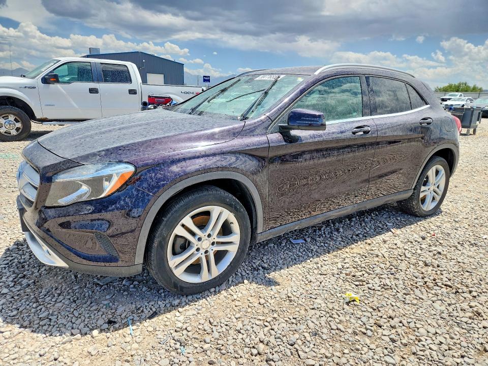 2015 Mercedes-benz VIN WDCTG4GB4FJ040604 COPART salvage auction — MINOR DENT/SCRATCHES, Ut - Certificate Of Title, sold $3,550 on 2026-07-14 (photo 1)