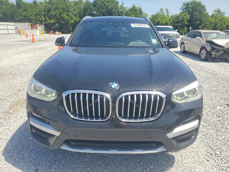 2020 BMW X3 VIN 5UXTY3C08L9B07835 COPART salvage auction — REAR END, La - Cert Of Title-Salvage, sold $7,900 on 2026-07-27 (photo 5)