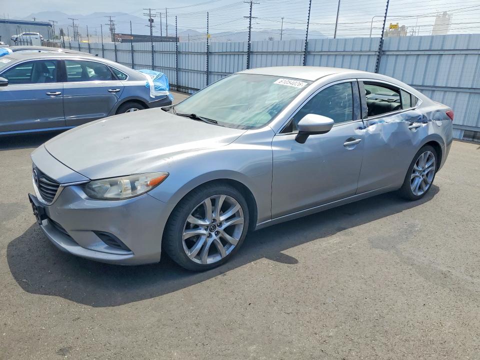 2014 Mazda 6 VIN JM1GJ1V6XE1145157 COPART salvage auction — SIDE, Ca - Salvage Certificate, sold $1,650 on 2026-07-20 (photo 1)