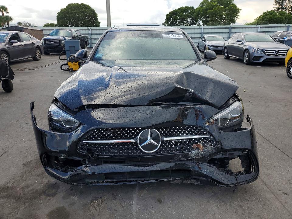 2024 Mercedes-benz C-klasse VIN W1KAF4GB5RR198803 COPART salvage auction — FRONT END, Fl - Certificate Of Destruction, sold $14,600 on 2026-08-19 (photo 5)
