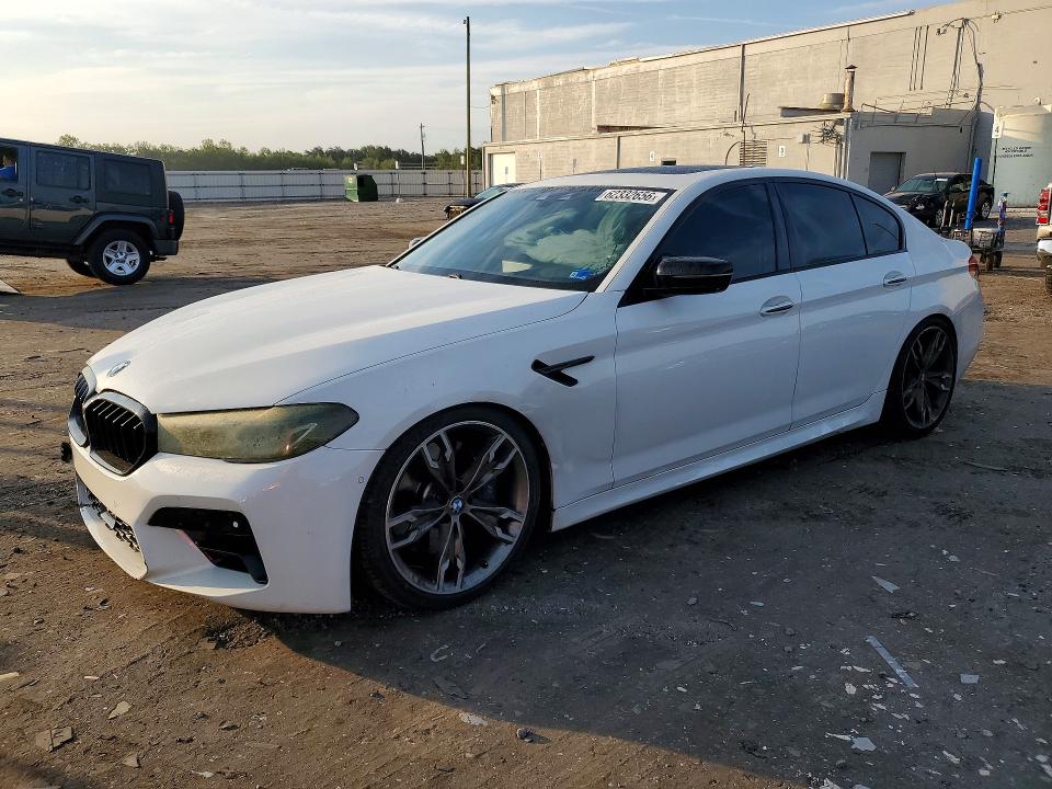 2018 BMW M5 VIN WBAJB9C50JB286378 — COPART salvage auction photo