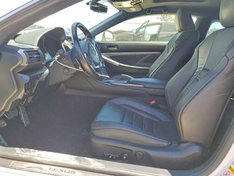 2015 Lexus Rc VIN JTHHE5BC9F5010223 COPART salvage auction — FRONT END, Ca - Salvage Certificate, sold $8,800 on 2026-08-27 (photo 7)