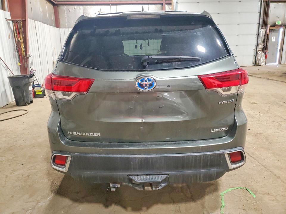 2019 Toyota Highlander VIN 5TDDGRFH3KS066816 COPART salvage auction — ROOF, Ak - Certificate Of Vehicle Title, sold $10,700 on 2026-07-28 (photo 6)